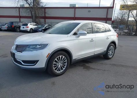 2016 Lincoln Mkx Select z USA, uszkodzony, nr VIN 2LMTJ6KR6GBL24474